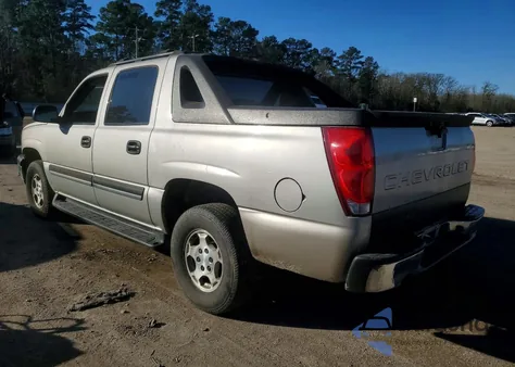 2004 Chevrolet Avalanche C1500 from USA, damaged, VIN 3GNEC12T54G315962